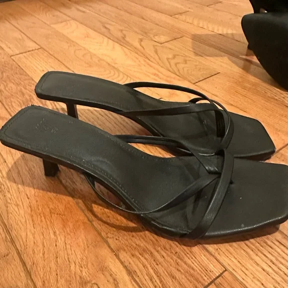 H&M kitten heel sandals size 7.5 - Picture 2 of 16